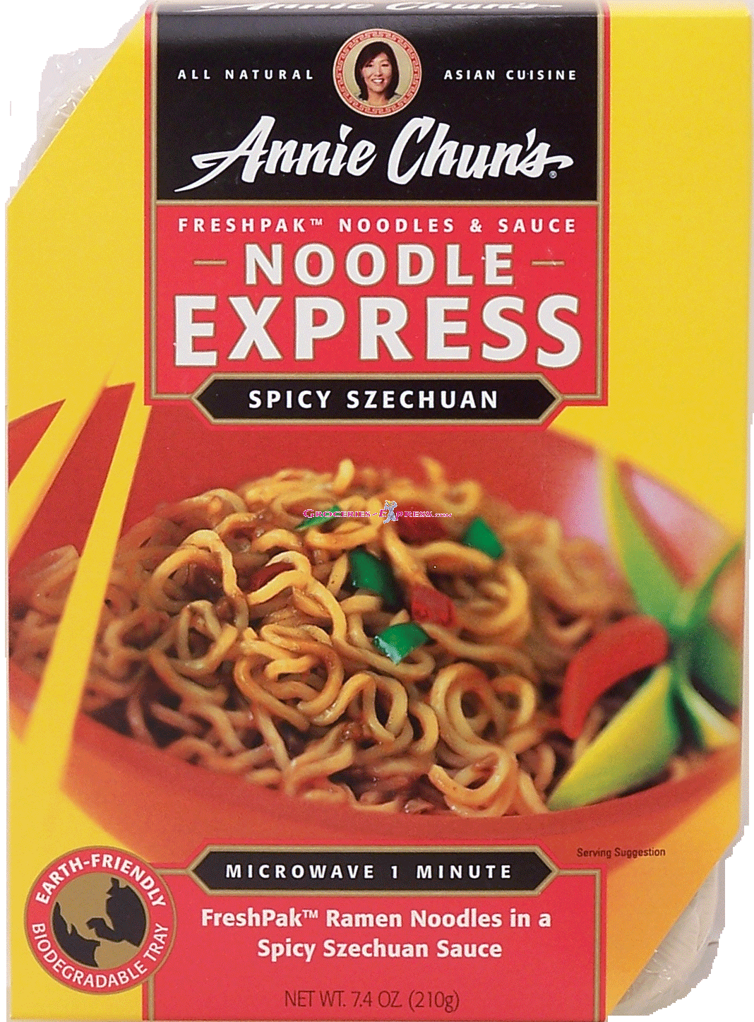 Annie Chun's&nbsp;Noodle Express&nbsp;spicy szechuan sauce and ramen noodles Full-Size Picture